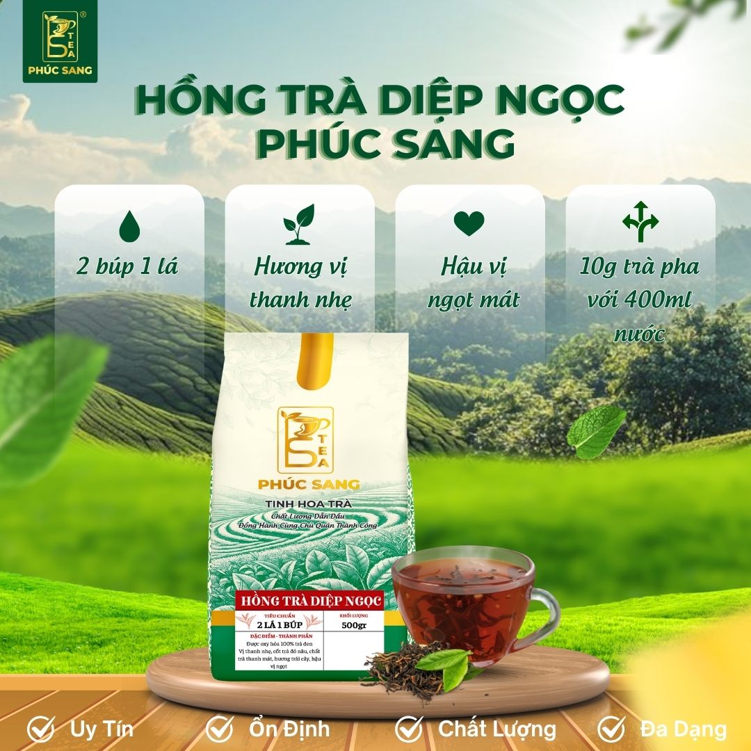 Trà Phúc Sang - Địa chỉ cung cấp trà pha chế uy tín tại TP.HCM