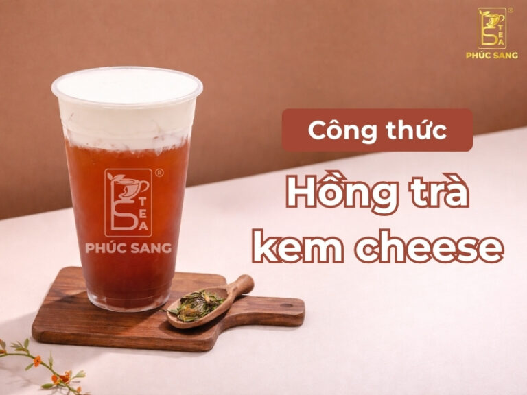 C&ocirc;ng thức hồng tr&agrave; kem cheese b&eacute;o mịn, dễ l&agrave;m, dễ b&aacute;n