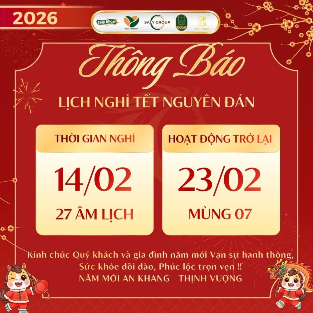 Tr&agrave; Ph&uacute;c Sang th&ocirc;ng b&aacute;o nghỉ Tết Nguy&ecirc;n Đ&aacute;n B&iacute;nh Ngọ 2026