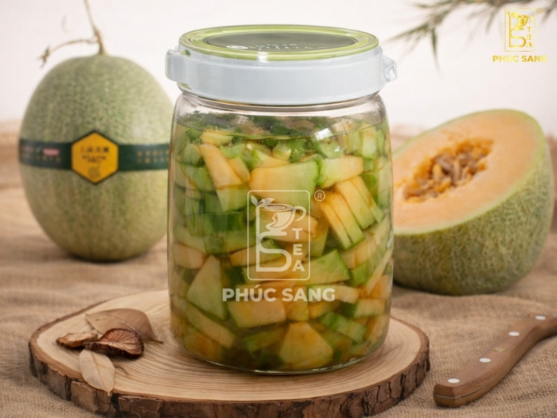 Cách làm dưa lưới ngâm giòn ngọt, dễ thực hiện