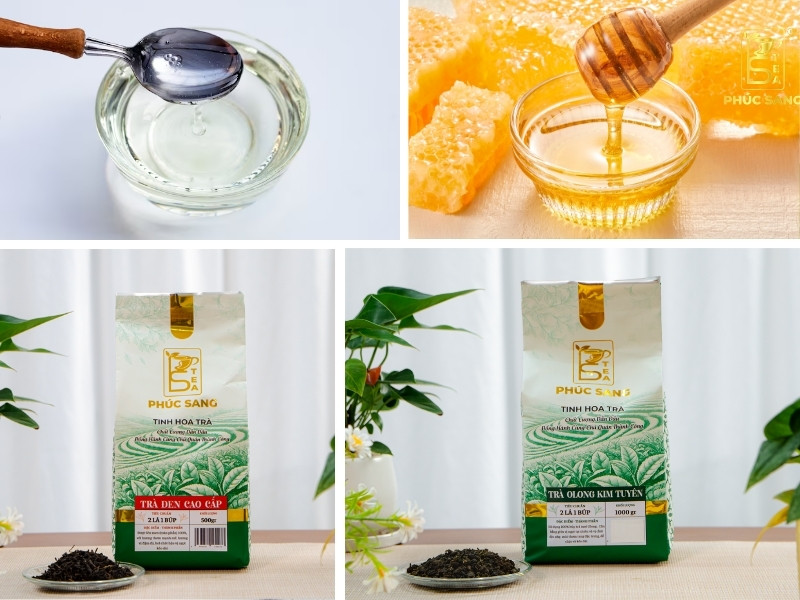 Nguyên liệu làm trà sữa mật ong chuẩn vị