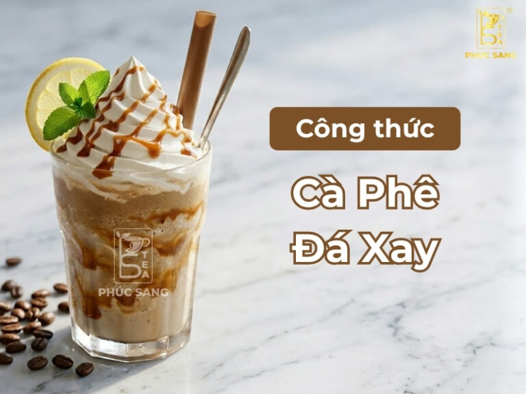 C&ocirc;ng thức c&agrave; ph&ecirc; đ&aacute; xay thơm ngon, s&aacute;nh mịn v&agrave; dễ l&agrave;m