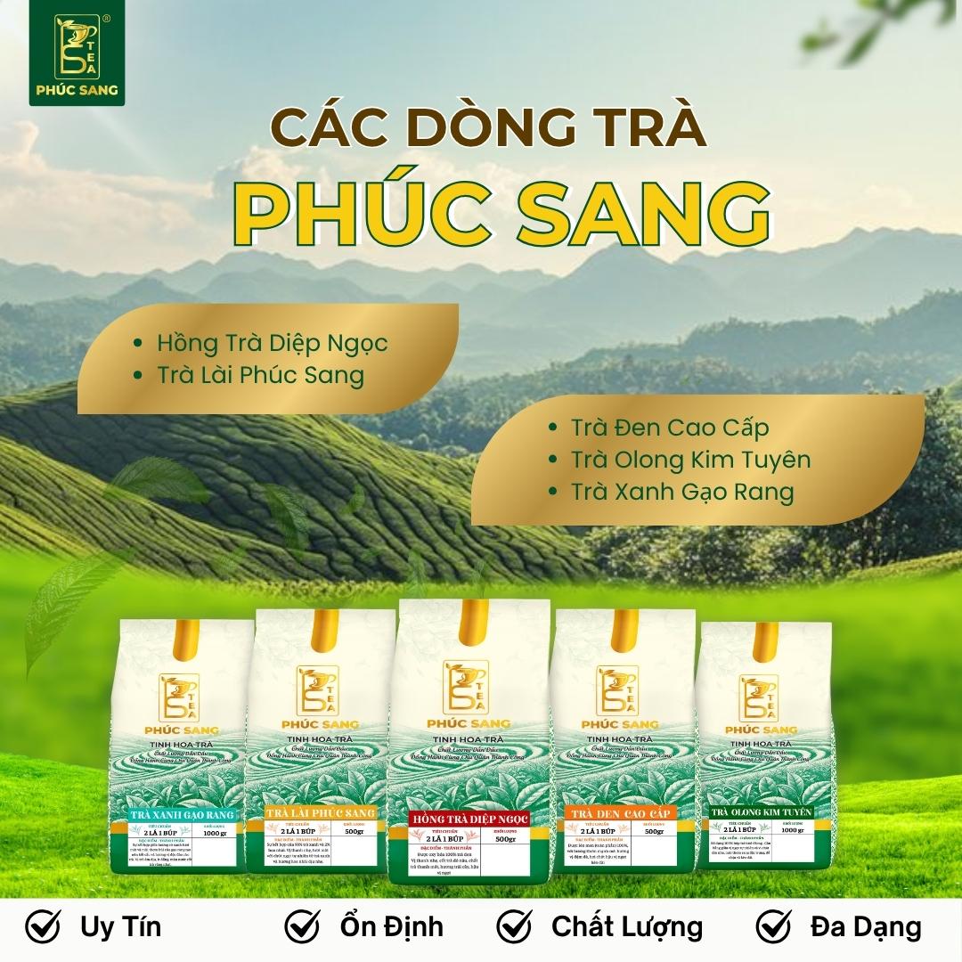 Trà Phúc Sang - Địa chỉ cung cấp trà pha chế chất lượng tại TP.HCM
