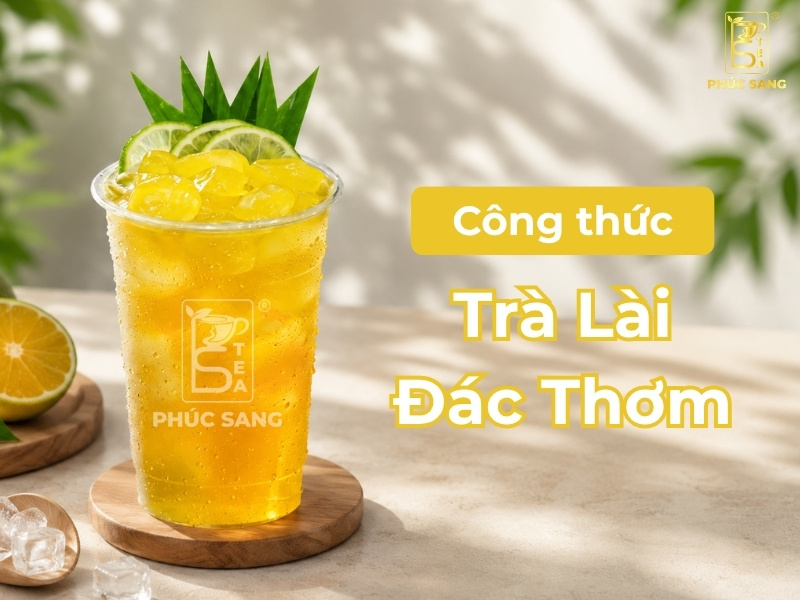Cách làm trà lài đác thơm thanh mát, thơm ngon, chuẩn vị