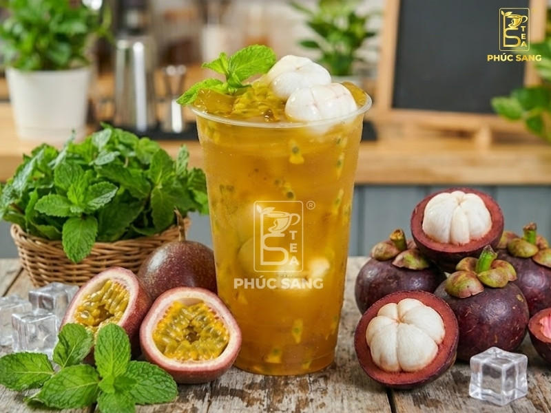 Cách làm trà măng cụt chanh dây ngon, dễ thực hiện Cách làm trà măng cụt chanh dây ngon, dễ thực hiện