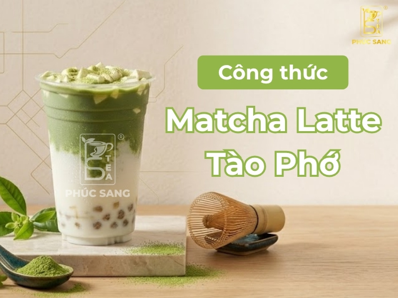 Cách làm matcha latte tào phớ thơm béo, mềm mịn và dễ làm