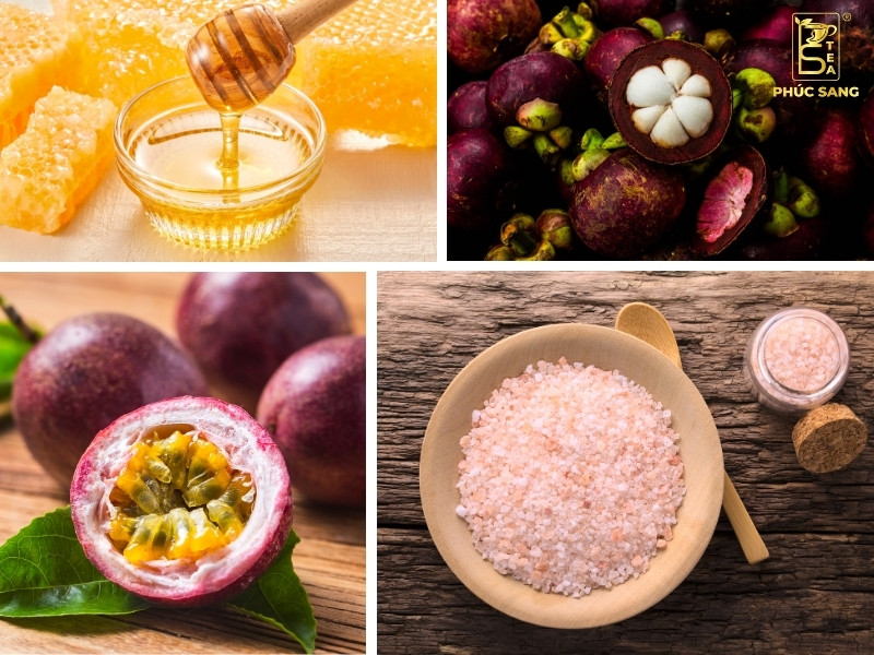 Nguyên liệu làm mứt măng cụt chanh dây Nguyên liệu làm mứt măng cụt chanh dây