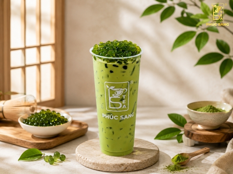 Bí quyết pha trà sữa olong matcha ngon, béo mịn