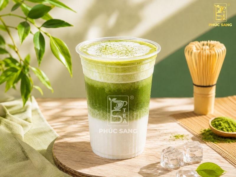 Bí quyết pha chế matcha macchiato thành công Bí quyết pha chế matcha macchiato thành công