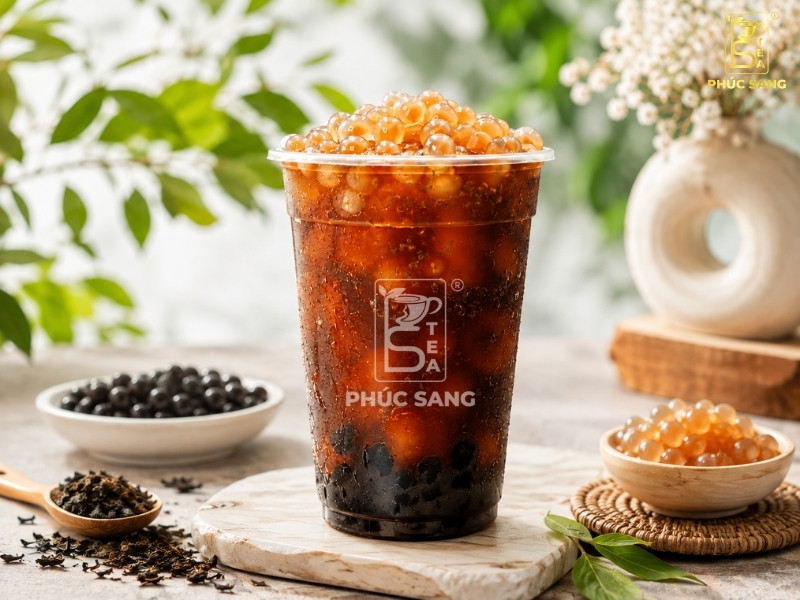 Cách làm hồng trà bí đao chuẩn vị, thanh mát Cách làm hồng trà bí đao chuẩn vị, thanh mát